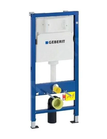 Geberit Duofix - Set Voorwandinstallatie, Closet Alpha Met WC-zitting, Bedieningsplaat Delta50, Mat Chroom 458.103.00.1 NR6 3 Geberit Duofix - Set Voorwandinstallatie, Closet Alpha Met WC-zitting, Bedieningsplaat Delta50, Mat Chroom 458.103.00.1 NR6 - Afbeelding 3