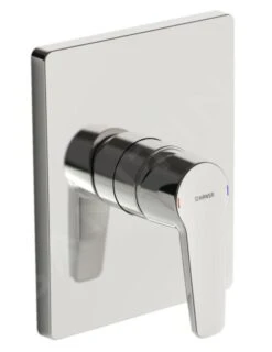 Hansa Polo - Afdekset Voor Douchekraan, 1 Uitgang, Chroom 80619093