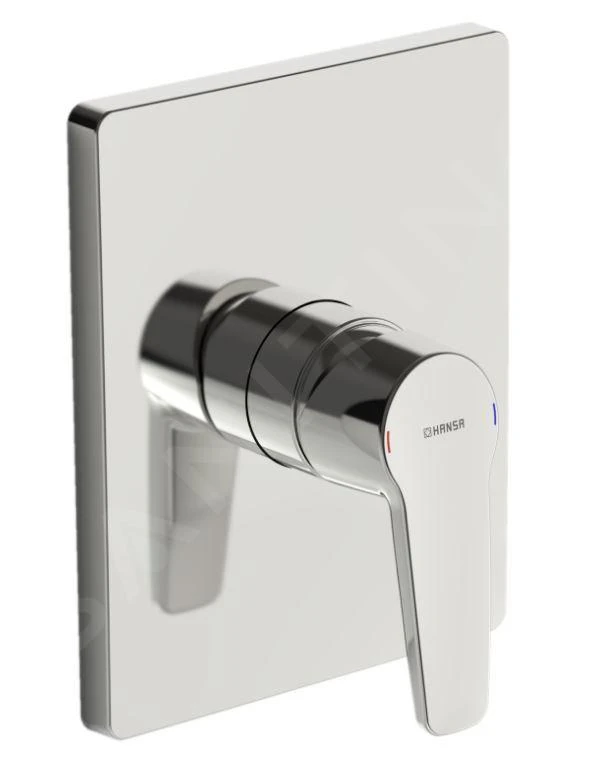 Hansa Polo - Afdekset Voor Douchekraan, 1 Uitgang, Chroom 80619093 1 Hansa Polo - Afdekset Voor Douchekraan, 1 Uitgang, Chroom 80619093