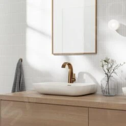 Steinberg 280 - Wastafelkraan Met Waste, Rose Goud 280 1000 RG -Badkamer Luxe 01aba273a038ee9d6fb40a5d