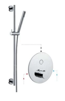 Paffoni Compact Box - Inbouw Thermostatische Douchekraan, Mat Zwart CPT013NO -Badkamer Luxe 01ba7caa9ead12015915121d