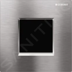 Geberit Spoelsystemen - Urinoirstuursysteem Met Elektronische Spoelactivering Type 30, Netvoeding, Geborsteld Chroom 116.027.KX.1