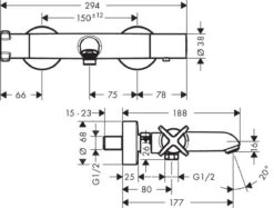 Axor Citterio E - Badthermostaat, Chroom 36140000 -Badkamer Luxe 025f1a7cbdfd9829b0d7cd50