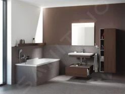 Duravit DuraStyle - Hoge Kast 1400x500x240 Mm, Links, Glanzend Wit DS1238L2222 -Badkamer Luxe 0271fb65644275174f63bf29 3