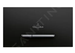 Villeroy & Boch ViConnect - WC-bedieningsplaat E300, Black Matt/Chrome Matt 922169AN -Badkamer Luxe 030f4c1b53f7d312696ccd2e