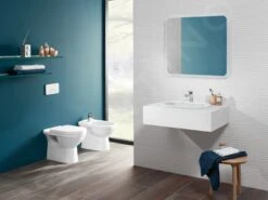 Villeroy & Boch O.novo - Staande Toiletpot, Vario Afvoer, Alpine Wit 56571001 -Badkamer Luxe 0311e612e286658644ffb5a0