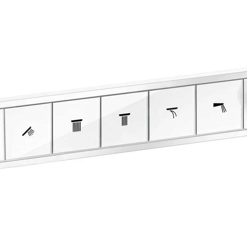 Hansgrohe RainSelect - Afbouwdeel Voor Inbouw Douchethermostaat Voor 5 Functies, Mat Wit 15384700 4 Hansgrohe RainSelect - Afbouwdeel Voor Inbouw Douchethermostaat Voor 5 Functies, Mat Wit 15384700 - Afbeelding 4