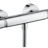 Hansgrohe Ecostat Comfort - Thermostatische Douchekraan Care Met Verlengde Grepen, Chroom 13117000