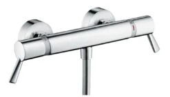 Hansgrohe Ecostat Comfort - Thermostatische Douchekraan Care Met Verlengde Grepen, Chroom 13117000