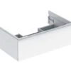 Geberit ICon - Wastafelonderkast, 74x25x48 Cm, 1 Lade, Glanzend Wit 502.311.01.1