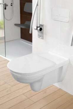 Villeroy & Boch ViCare - WC-zitting, SoftClose, QuickRelease, AntiBac, Alpine Wit 9M67S1T1 -Badkamer Luxe 05cc5200c3897d5c55b9f97b 5