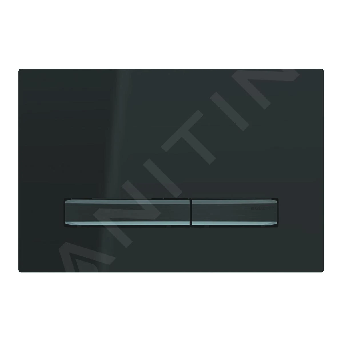 Geberit Sigma50 - Bedieningsplaat, Dual Flush Spoeling, Zwart/zwart Chroom 115.671.DW.2 1 Geberit Sigma50 - Bedieningsplaat, Dual Flush Spoeling, Zwart/zwart Chroom 115.671.DW.2