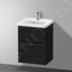 Duravit D-Neo - Wastafelonderkast 625x484x372 Mm, 2 Laden, Black Oak DE4350016160000 -Badkamer Luxe 06c49daef9f08925a1e42aa5