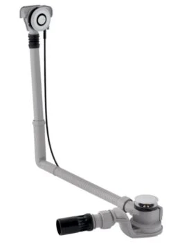 Geberit Toebehoren - Afvoer- En Overloopgarnituur, Bedieningssysteem PushControl, Lengte 500 Mm, Chroom 150.751.21.6