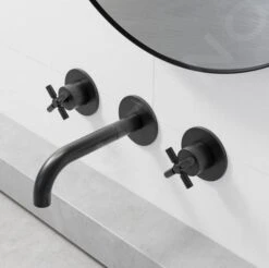 Steinberg 250 - Inbouw Wastafelkraan, 3-gats Installatie, Met Inbouwdeel, Mat Zwart 250 1902 S -Badkamer Luxe 093ac93ebe0b0de0f04470f2