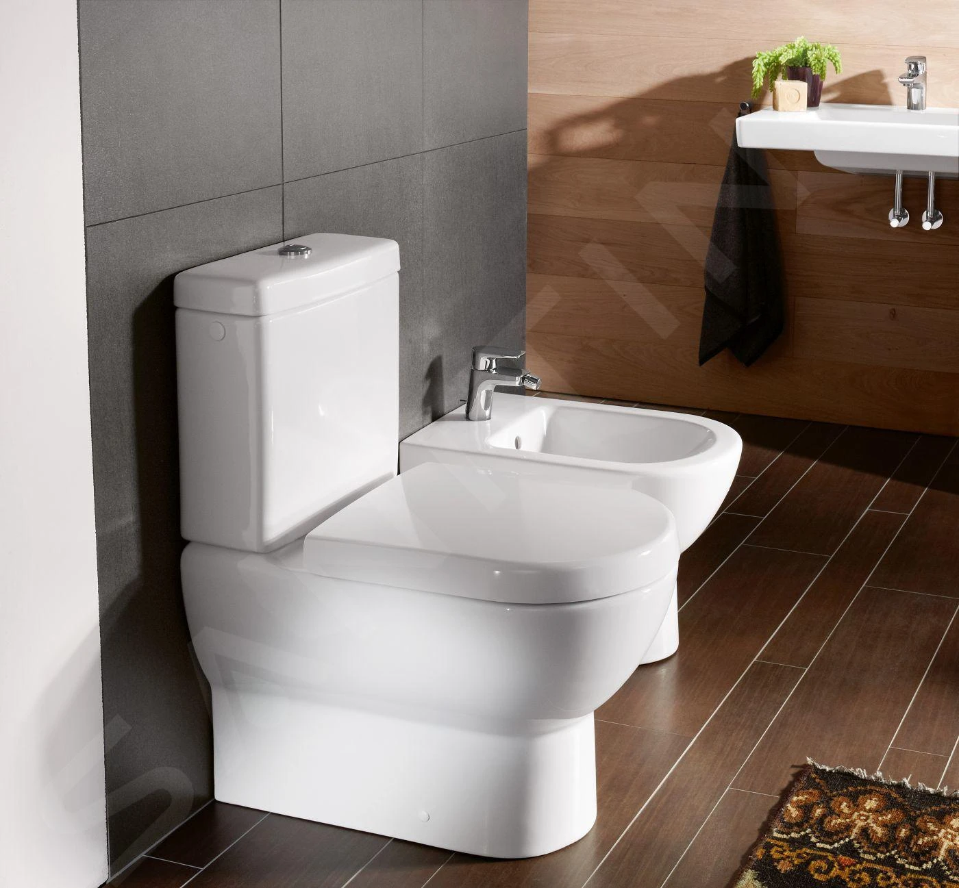 Villeroy & Boch Subway - Staande Toiletpot, Vario Afvoer, Alpine Wit 66101001 3 Villeroy & Boch Subway - Staande Toiletpot, Vario Afvoer, Alpine Wit 66101001 - Afbeelding 3