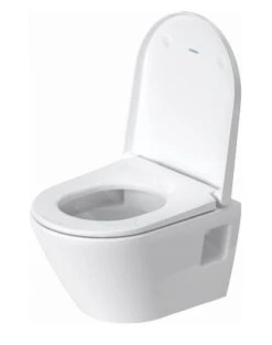 Duravit D-Neo - Hangend Toilet Compact, Rimless, Met WonderGliss, Wit 25870900001 -Badkamer Luxe 09c5b9a1b0eb6ec16479d536 1