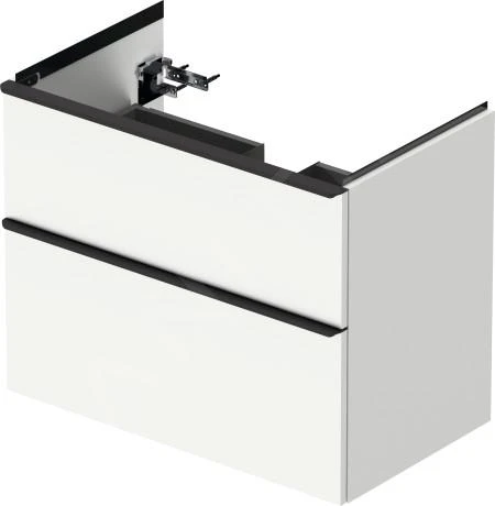 Duravit D-Neo - Wastafelonderkast 784x625x452 Mm, 2 Laden, Mat Wit DE435501818 3 Duravit D-Neo - Wastafelonderkast 784x625x452 Mm, 2 Laden, Mat Wit DE435501818 - Afbeelding 3