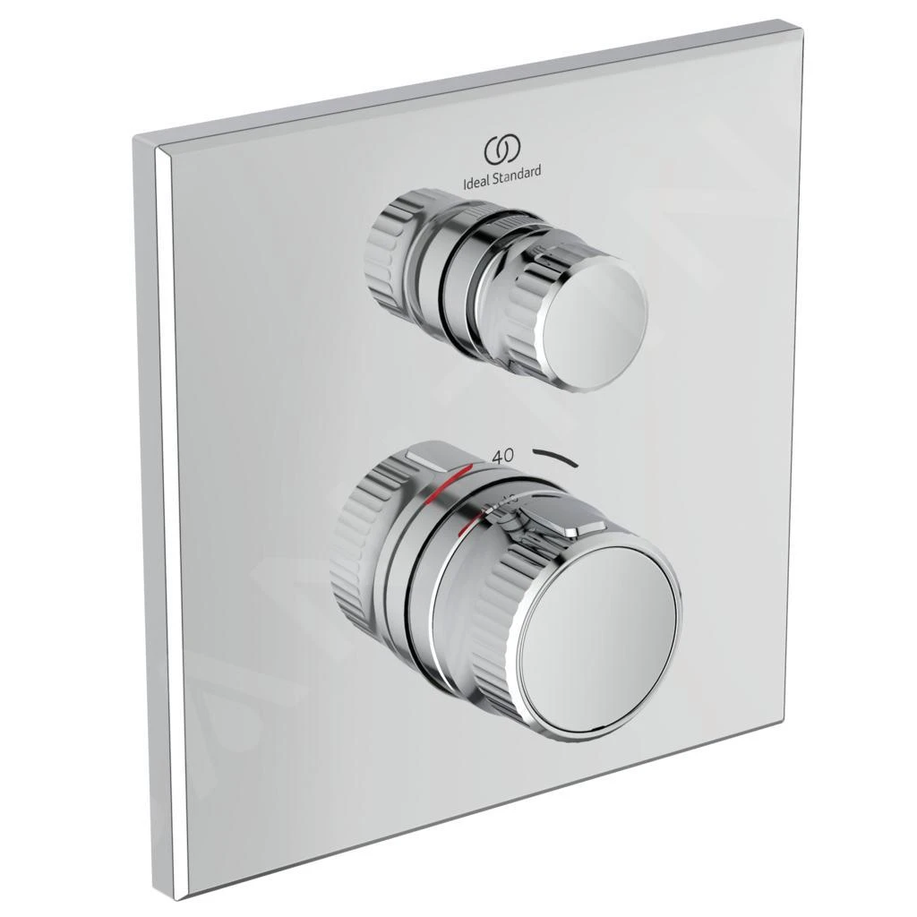 Ideal Standard CeraTherm Navigo - Inbouwthermostaat, Opbouwdeel, Chroom A7301AA 1 Ideal Standard CeraTherm Navigo - Inbouwthermostaat, Opbouwdeel, Chroom A7301AA