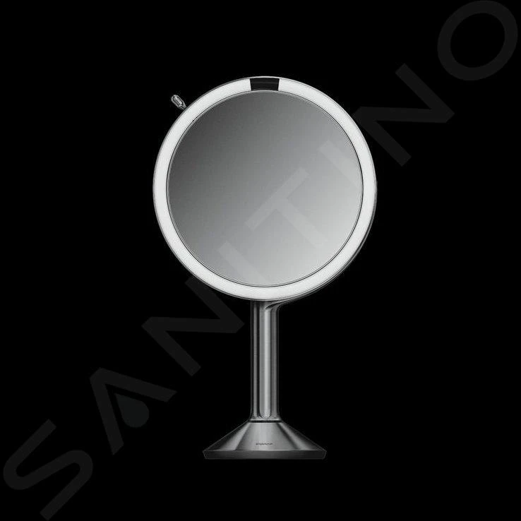 Simplehuman Make-up Spiegels - Cosmetica Spiegel Met LED Verlichting, Gebrosteld Rvs ST3024 8 Simplehuman Make-up Spiegels - Cosmetica Spiegel Met LED Verlichting, Gebrosteld Rvs ST3024 - Afbeelding 8