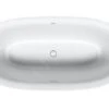 Duravit White Tulip - Vrijstaand Bad, 1600x800 Mm, ClickClack, Wit 700468000000000