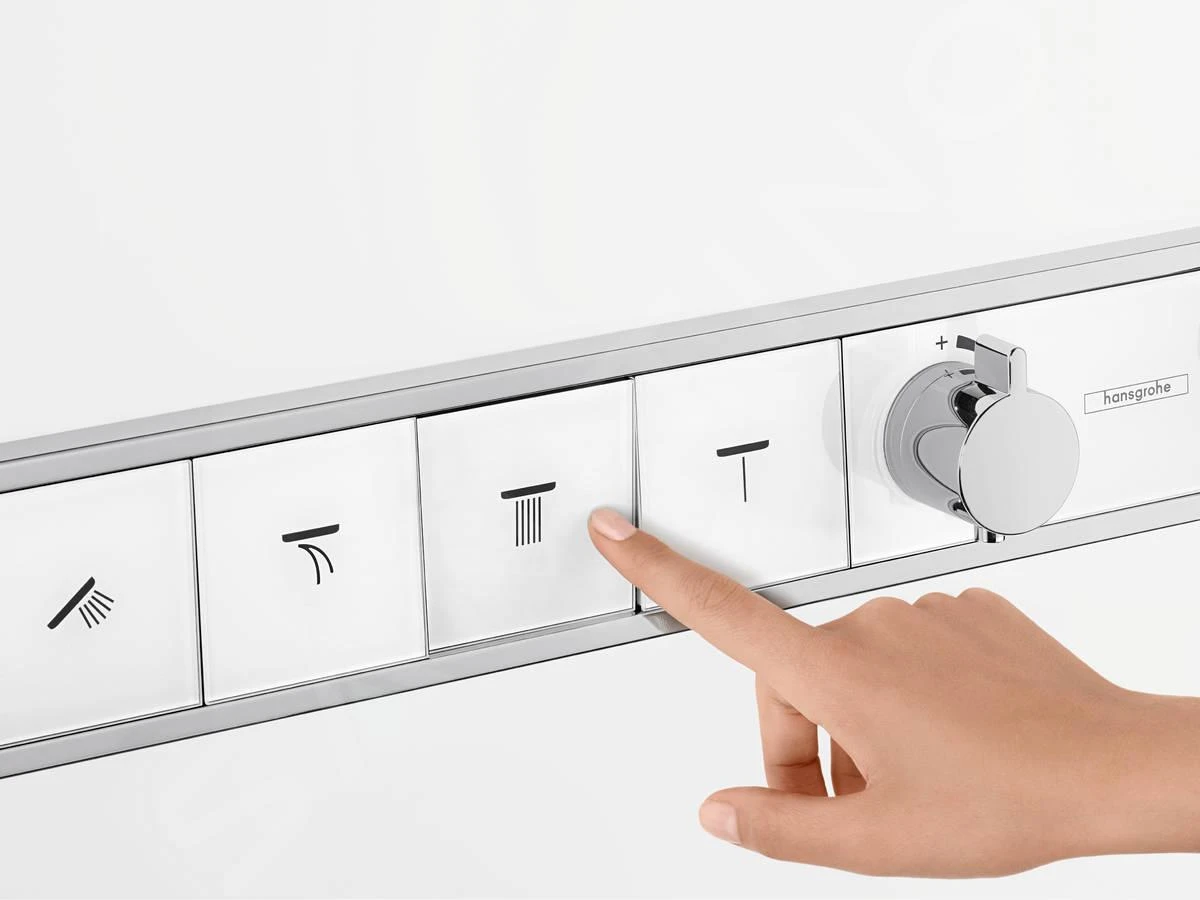 Hansgrohe RainSelect - Afbouwdeel Voor Thermostatische Douchekraan Voor 4 Functies, Chroom 15357000 4 Hansgrohe RainSelect - Afbouwdeel Voor Thermostatische Douchekraan Voor 4 Functies, Chroom 15357000 - Afbeelding 4