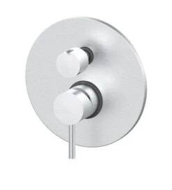 Paffoni Light - Afdekset Voor 3 Functies, RVS LIG019ST