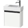 Duravit Ketho.2 - Wastafelkast 440x484x238 Mm, 1 Deur, Scharnieren Links, Mat Wit K25072L18180000