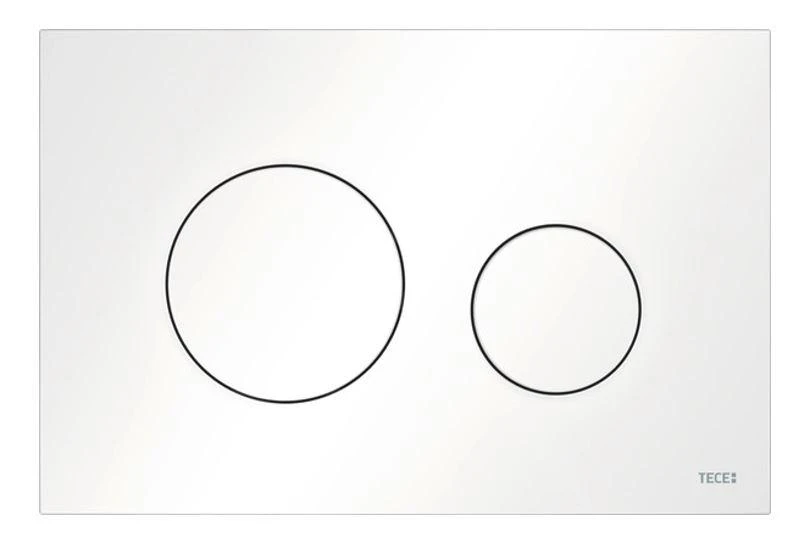 Tece TECEloop - Bedieningsplaat, Mat Wit 9240926 1 Tece TECEloop - Bedieningsplaat, Mat Wit 9240926