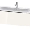 Duravit L-Cube - Wastafelonderkast 400x1020x481 Mm, 1 La, Glanzend Wit LC613802222