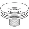 Geberit Toebehoren - Sifonadapter Voor Waterloze Urinoirs, Diameter 125 Mm 116.062.00.1