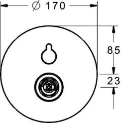 Hansa Varox Pro - Inbouwkraan Voor 2 Uitgangen, Met Omstelkraan, Chroom 40529083 -Badkamer Luxe 0e2200f6e9da741f6f583a1e