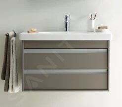 Duravit Ketho - Wastafelonderkast 480x800x385 Mm, 2 Lades, Glanzend Wit KT645302222 5 Duravit Ketho - Wastafelonderkast 480x800x385 Mm, 2 Lades, Glanzend Wit KT645302222 -Badkamer Luxe 0e3f9c16f06f8f484bea914b