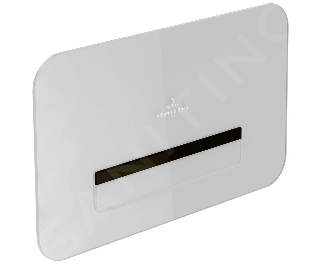 Villeroy & Boch ViConnect - WC Bedieningsplaat, Contactloos, Glas/glazend Wit 922311RE 1 Villeroy & Boch ViConnect - WC Bedieningsplaat, Contactloos, Glas/glazend Wit 922311RE