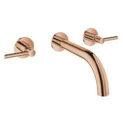 Grohe Atrio - Wastafelmengkraan Voor Inbouw, 3-gats Installatie, Warm Sunset 20169DA3