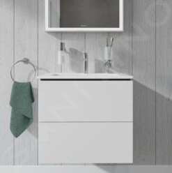 Duravit L-Cube - Wastafelonderkast 550x620x391 Mm, 2 Laden, Wit Mat LC625601818 -Badkamer Luxe 0f5bf93f722973778b183da0 1