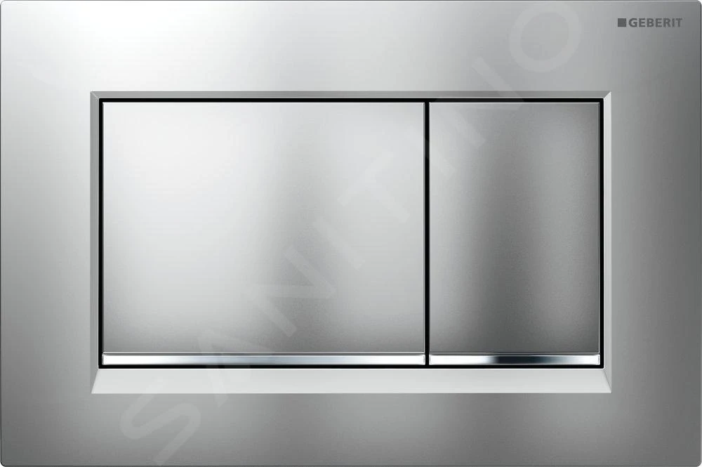 Geberit Duofix - Inbouwreservoir Voor Hangend Toilet Met SIGMA30 Bedieningsknop, Mat Chroom/chroom + Tece One - Hangend Douche-wc En Wc-bril, Rimless, SoftClose 111.300.00.5 NT7 10 Geberit Duofix - Inbouwreservoir Voor Hangend Toilet Met SIGMA30 Bedieningsknop, Mat Chroom/chroom + Tece One - Hangend Douche-wc En Wc-bril, Rimless, SoftClose 111.300.00.5 NT7 - Afbeelding 10