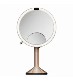 Simplehuman Make-up Spiegels - Cosmetica Spiegel Met LED Verlichting, Rose Gold ST3034