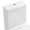 Villeroy & Boch Subway - Stortbak Voor Staande Toiletpot, Met Zij- En Achteraansluiting, CeramicPlus, Alpine Wit 772311R1