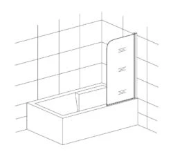 Lansanit LitEX - Badscherm 800x1400 Mm, Helder Glas B1 5 Lansanit LitEX - Badscherm 800x1400 Mm, Helder Glas B1 -Badkamer Luxe 1061b5e1c7a7f0be95f7704a