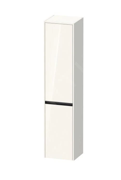 Duravit Ketho.2 - Hoge Kast 1760x400x360 Mm, 2 Deuren, Scharnieren Rechts, Glanzend Wit K21329R22220000 1 Duravit Ketho.2 - Hoge Kast 1760x400x360 Mm, 2 Deuren, Scharnieren Rechts, Glanzend Wit K21329R22220000