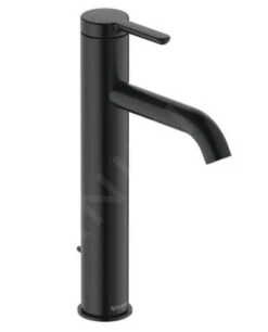 Duravit C.1 - Wastafelkraan Met Waste, Mat Zwart C11030001046