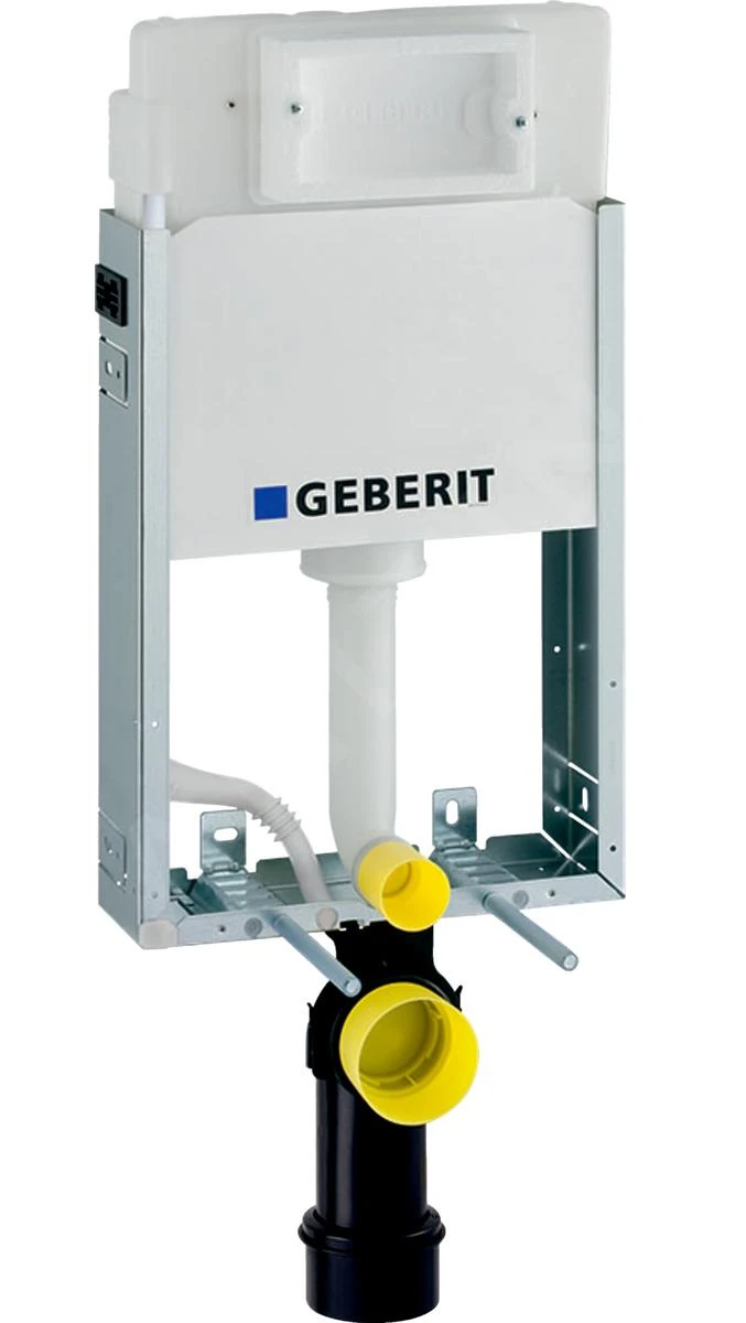 Geberit Kombifix - Set Voorwandinstallatie, Closet Alpha Met WC-zitting, Bedieningsplaat Delta21, Mat Chroom 110.100.00.1 NR3 3 Geberit Kombifix - Set Voorwandinstallatie, Closet Alpha Met WC-zitting, Bedieningsplaat Delta21, Mat Chroom 110.100.00.1 NR3 - Afbeelding 3