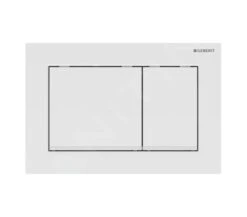 Geberit Omega30 - Bedieningsplaat, Wit 115.080.11.1