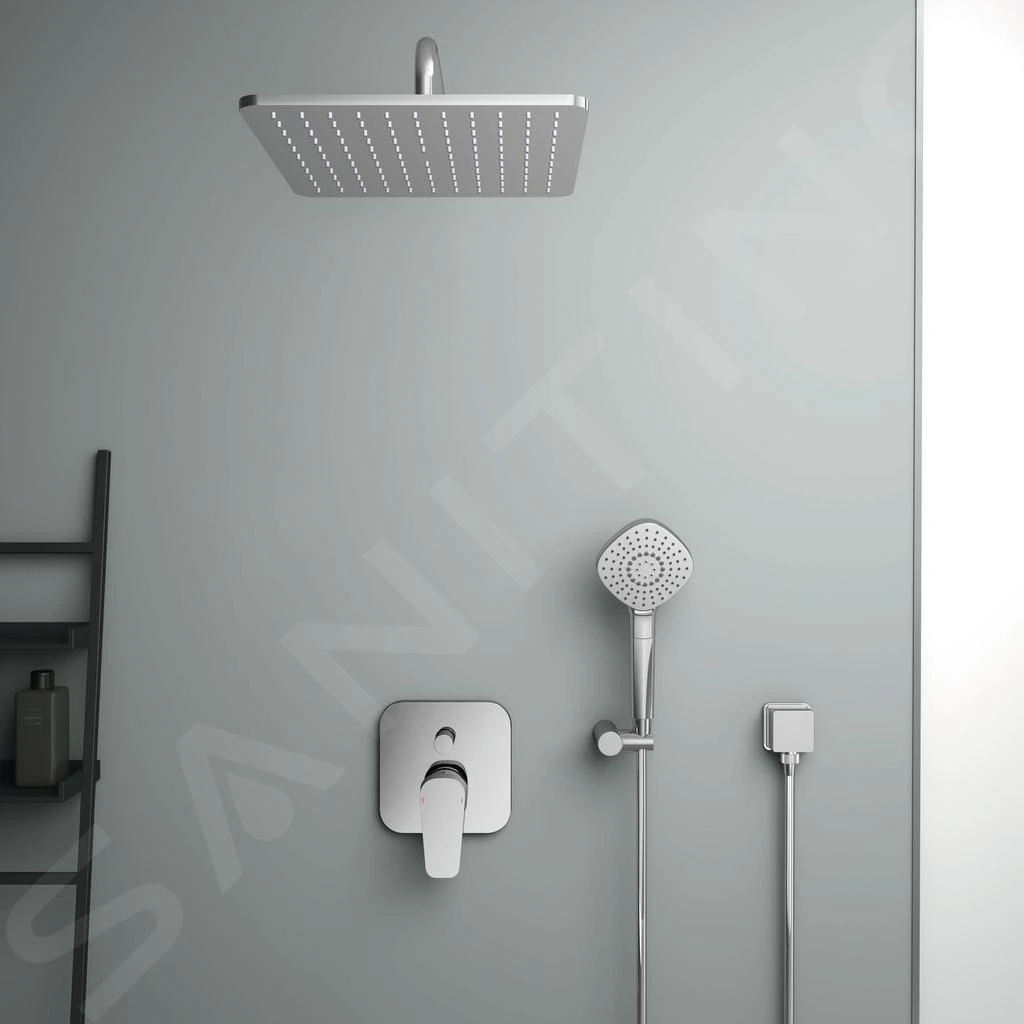 Ideal Standard Ceraplan III - Afdekset Voor Inbouw Badkraan, Chroom A6115AA 4 Ideal Standard Ceraplan III - Afdekset Voor Inbouw Badkraan, Chroom A6115AA - Afbeelding 4