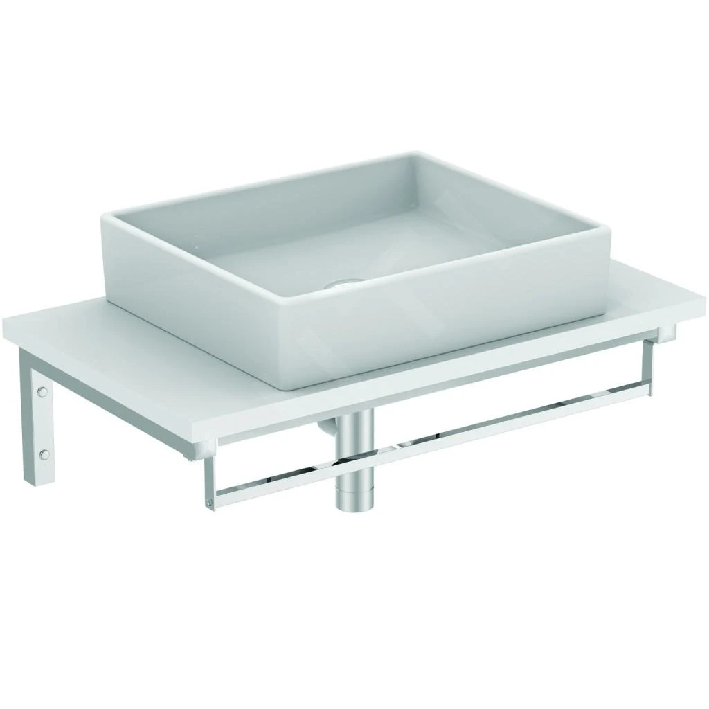 Ideal Standard Softmood - Meubelconsole 730 X 200 X 415 Mm, Chroom T783867 3 Ideal Standard Softmood - Meubelconsole 730 X 200 X 415 Mm, Chroom T783867 - Afbeelding 3