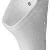 Duravit DuraStyle - Urinoir, Elektrische Bediening, Afval Achteraan, Rimless, Met WonderGliss, Wit 28063100931