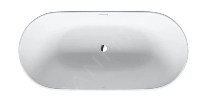 Duravit Luv - Vrijstaand Bad, 1800x850 Mm, DuraSolid, ClickClack, Wit 700434000000000 1 Duravit Luv - Vrijstaand Bad, 1800x850 Mm, DuraSolid, ClickClack, Wit 700434000000000