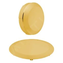 Geberit Toebehoren - Afbouwset D90, Voor Badafvoer Met Draaibediening, Goud 150.920.45.1