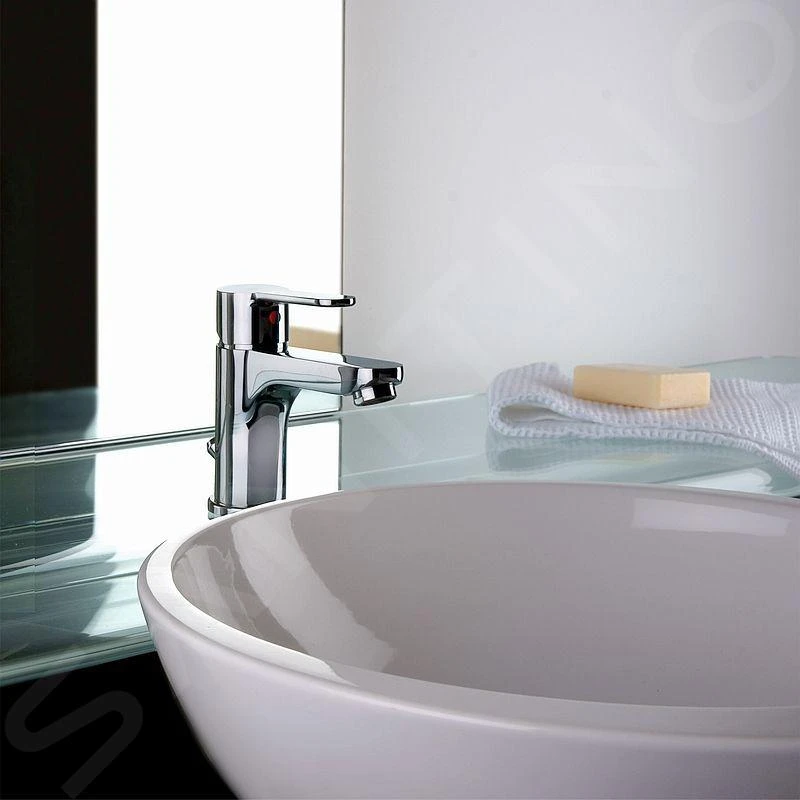 Paffoni Blu - Wastafelkraan Met Waste, Chroom BLU075CR 4 Paffoni Blu - Wastafelkraan Met Waste, Chroom BLU075CR - Afbeelding 4